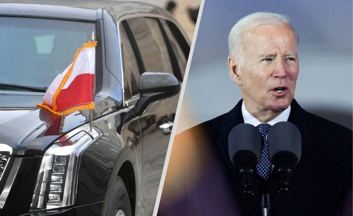 Joe Biden w Warszawie. Nie obyło się bez wpadek