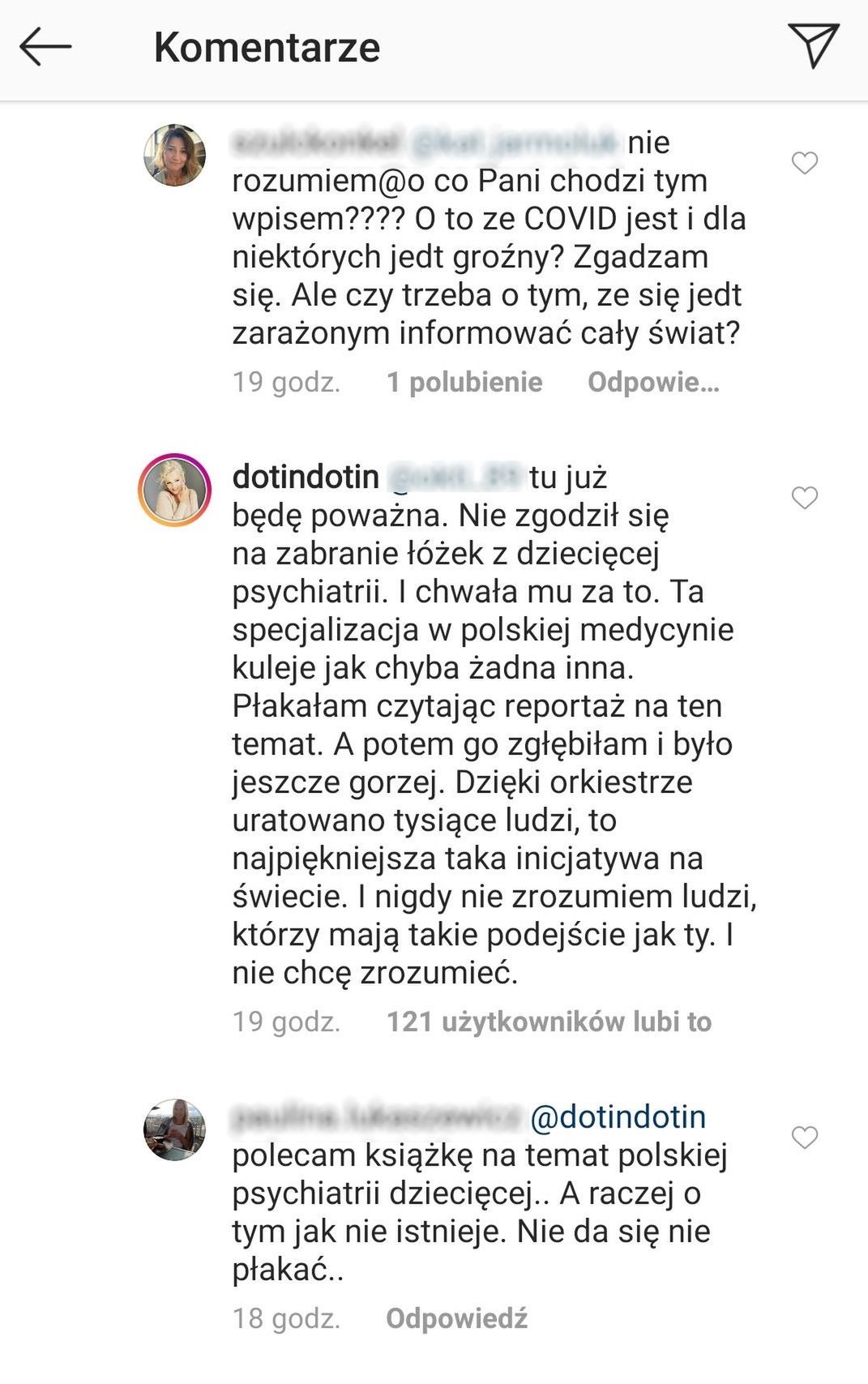 Burza w komentarzach pod postem Doroty Szelągowskiej