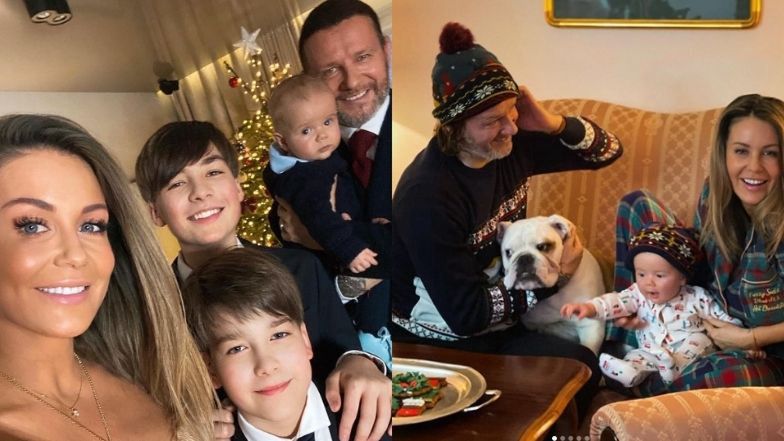 Henio świętuje pierwsze Boże Narodzenie