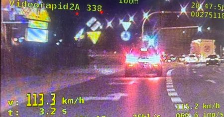 113 km/h zamiast 50 po Lublinie. Trzy tygodnie po egzaminie 19-latek stracił prawo jazdy
