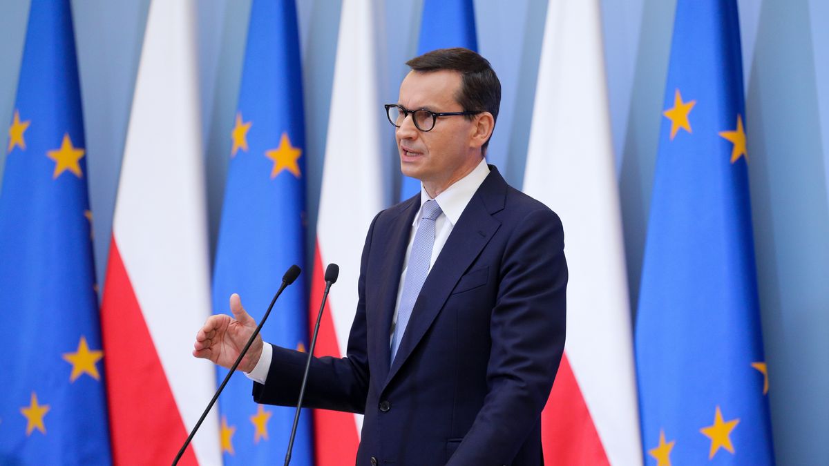 Na zdjęciu premier Mateusz Morawiecki