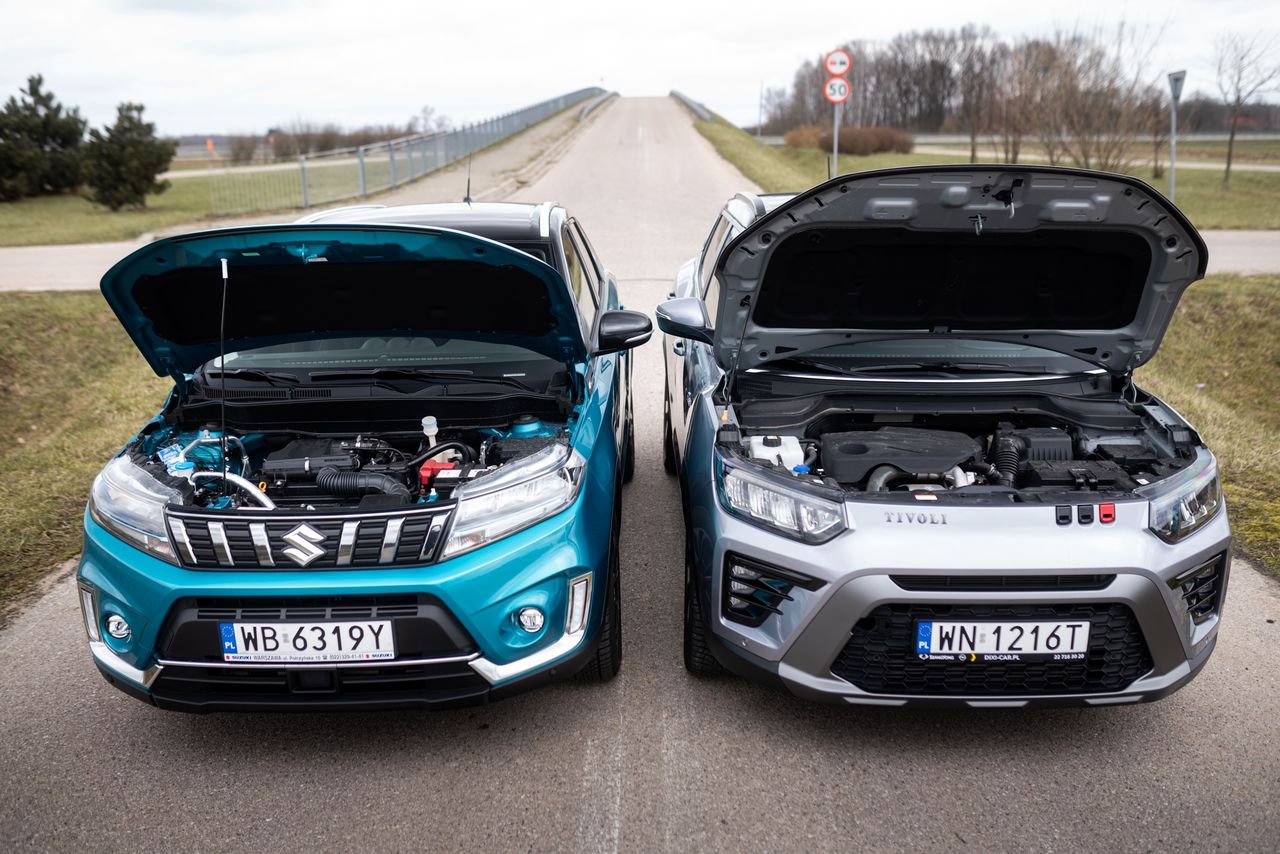 Suzuki Vitara and SsangYong Tivoli