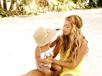 Beyonce chwali się córeczką!