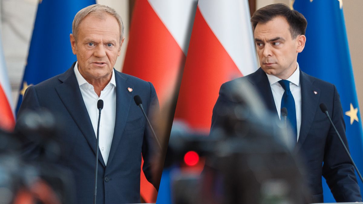 Premier Tusk i minister Domański przedstawili projekt budżetu