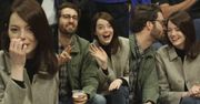 Emma Stone ekscytuje się meczem koszykówki w towarzystwie "tajemniczego" chłopaka (FOTO)