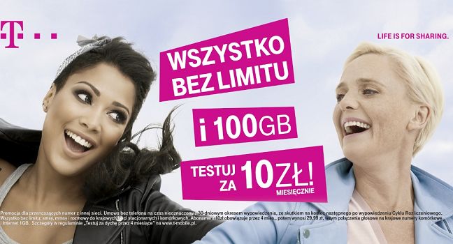 Kinga Preis i Patricia Kazadi reklamują nielimitowane usługi za 10 zł w T-Mobile (wideo)