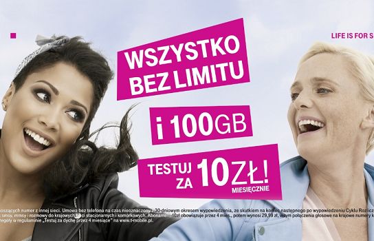 Kinga Preis i Patricia Kazadi reklamują nielimitowane usługi za 10 zł w T-Mobile (wideo)