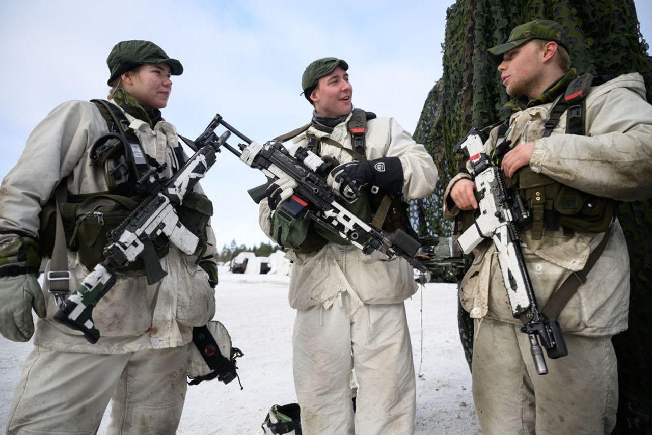 The Swedish army is preparing for a NATO mission.