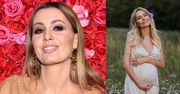 Agnieszka Hyży ujawnia, ile przytyła w ciąży i prezentuje PŁASKI BRZUCH: "Wchodzę w rozmiar 34" (FOTO)