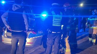 Grabków: Potrącenie rowerzysty. Wieczorna akcja służb