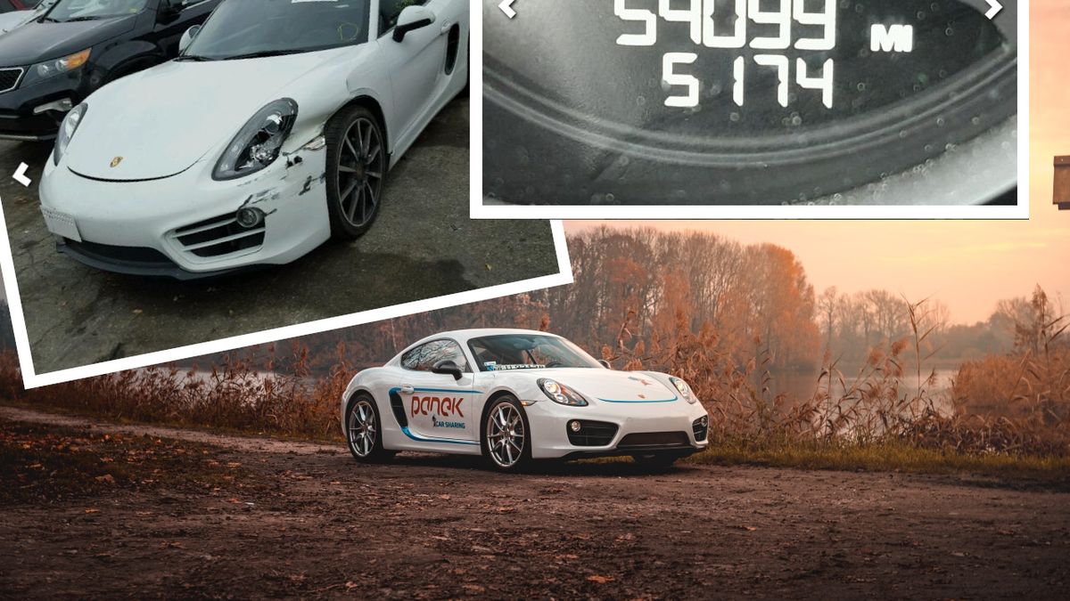 "Pankowy" Cayman zaliczył już niejedną przygodę.