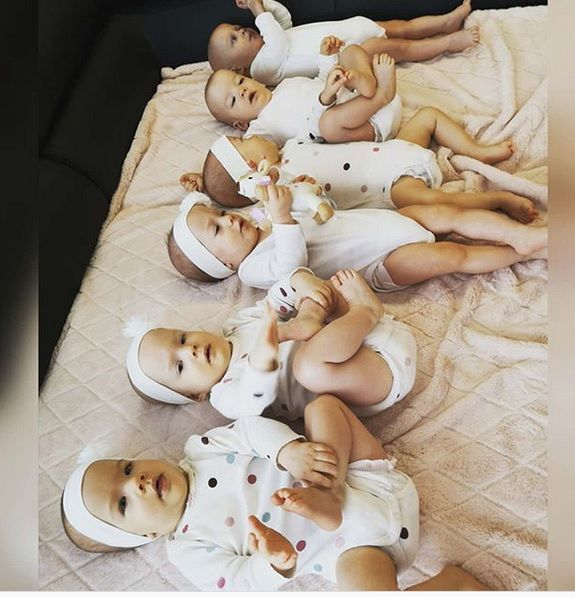 Sześcioraczki są na razie do siebie bardzo podobne