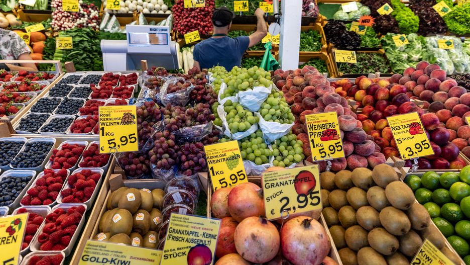 Niemieccy konsumenci czarno widzą najbliższą przyszłość na rynku - ceny  żywności i energii rosną