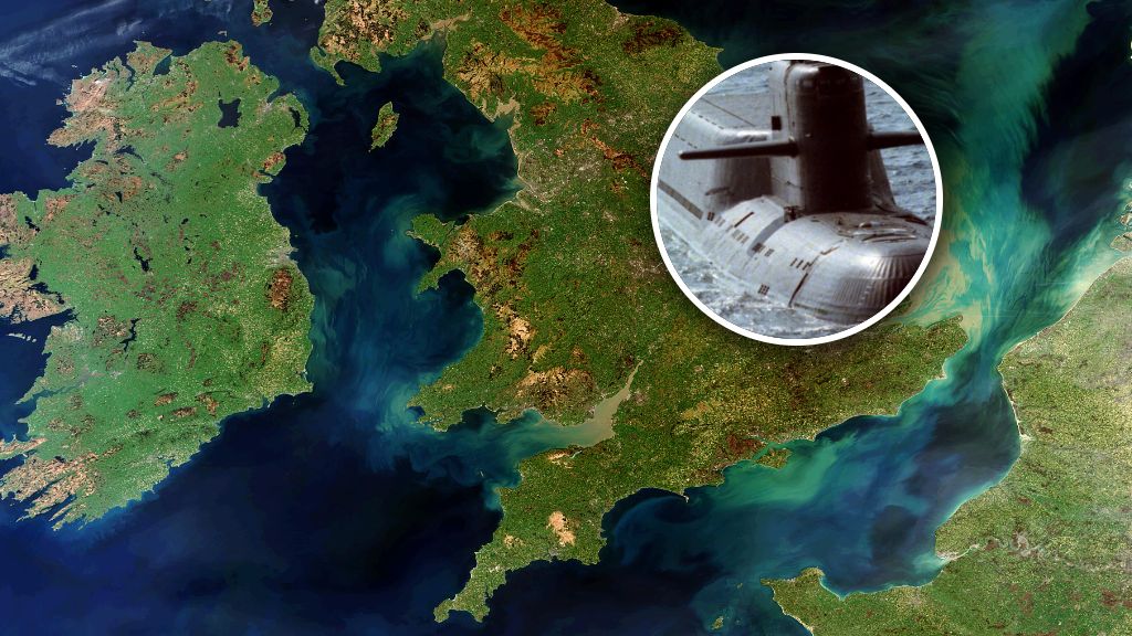 U wybrzeży Wielkiej Brytanii pojawił się rosyjski okręt podwodny