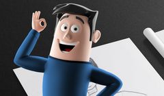 Jan Niezbędny reklamowany z brand hero z różnymi atrybutami