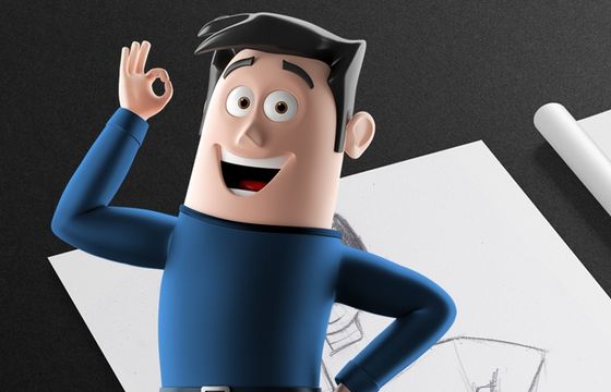 Jan Niezbędny reklamowany z brand hero z różnymi atrybutami