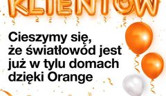Orange ma milion klientów światłowodu