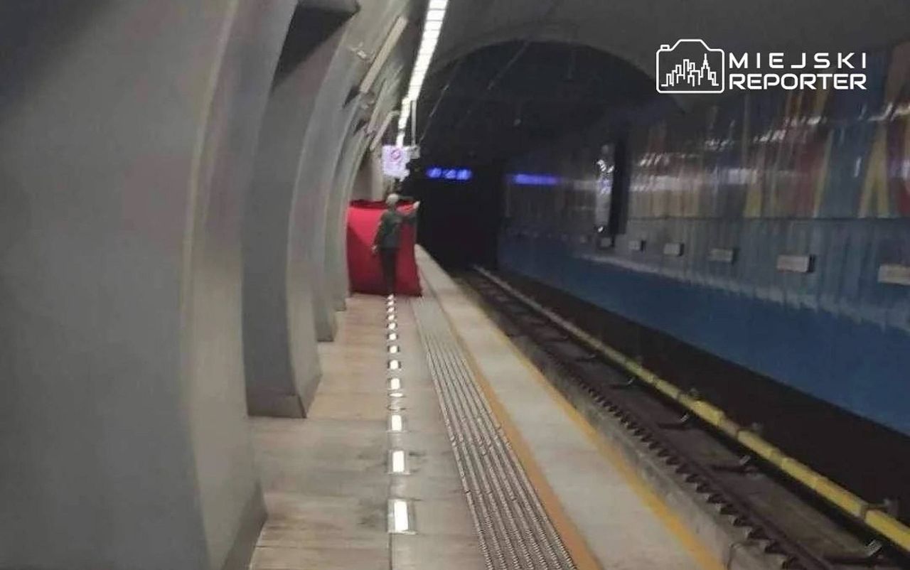 Tragedia w metrze. Nie żyje mężczyzna