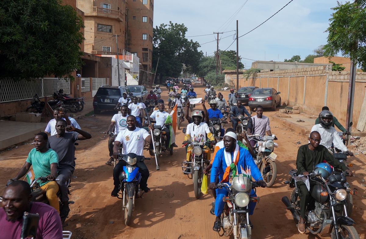 Demonstracje zwolenników junty w Nigrze