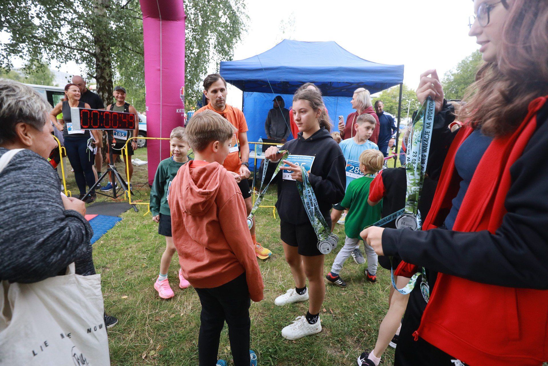 Bieg wakacje na sportowo - Katowice Ochojec