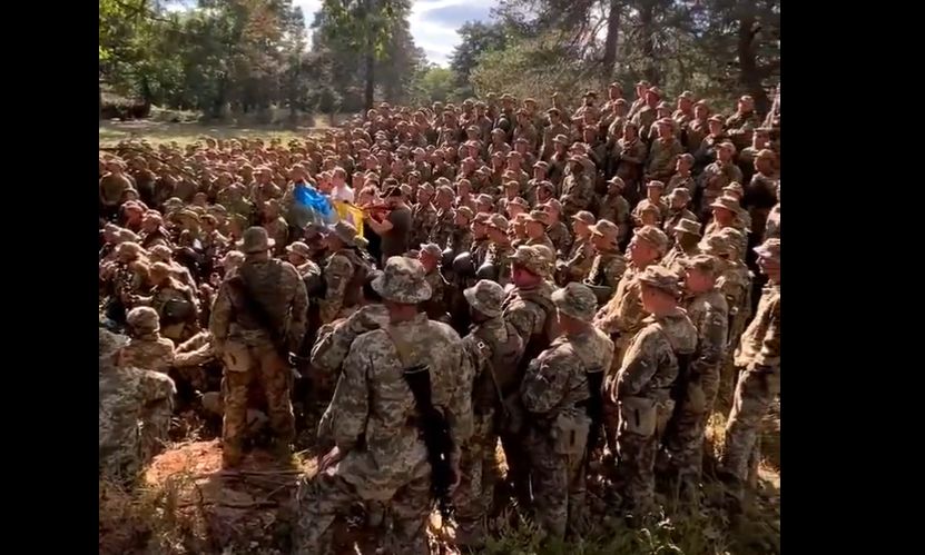 "Przed bitwą". Poruszające nagranie Ukraińskich Sił Zbrojnych