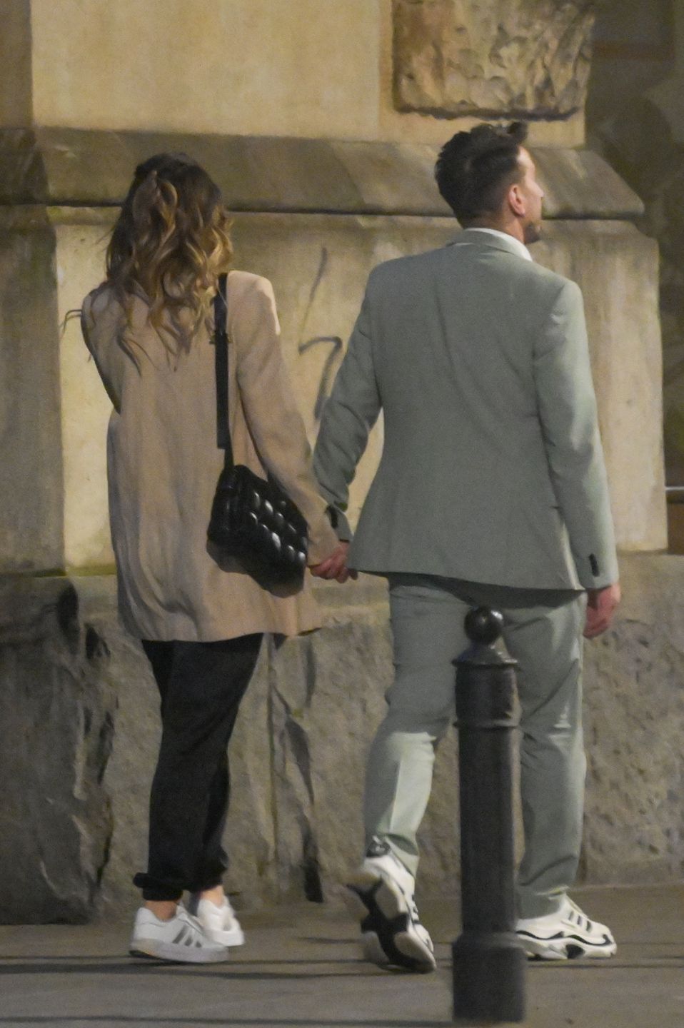 Tomasz Barański na randce z Izabelą Skierską