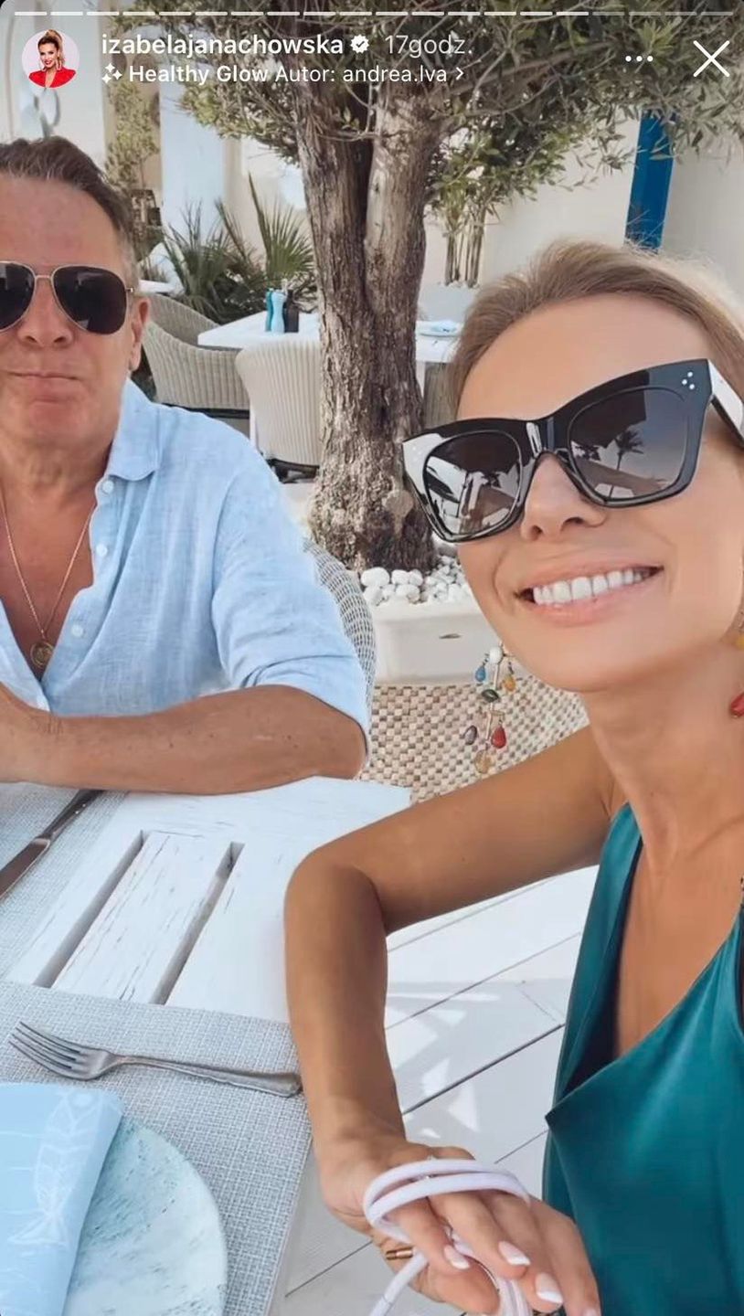 Dubajskiego la dolce vita Izabeli Janachowskiej ciąg dalszy. Tylko pozazdrościć? 
