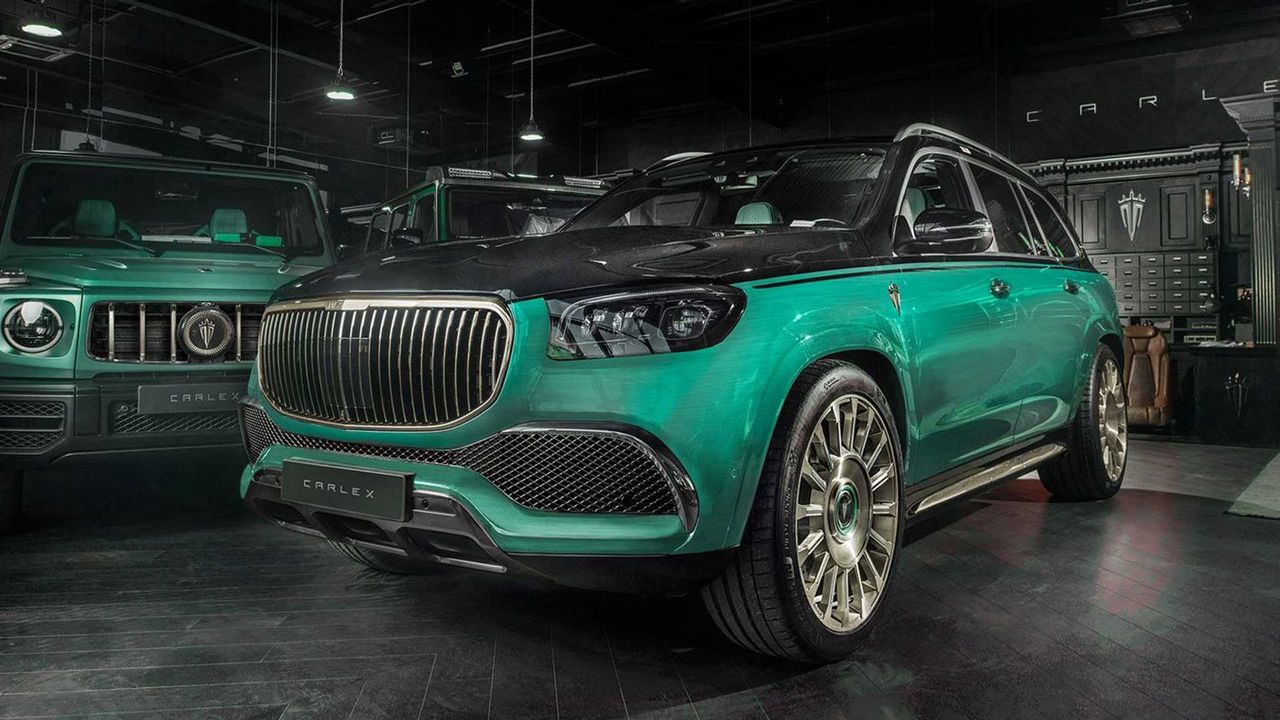 Mercedes-Maybach GLS z polskiego warsztatu. Miętówka na bogato