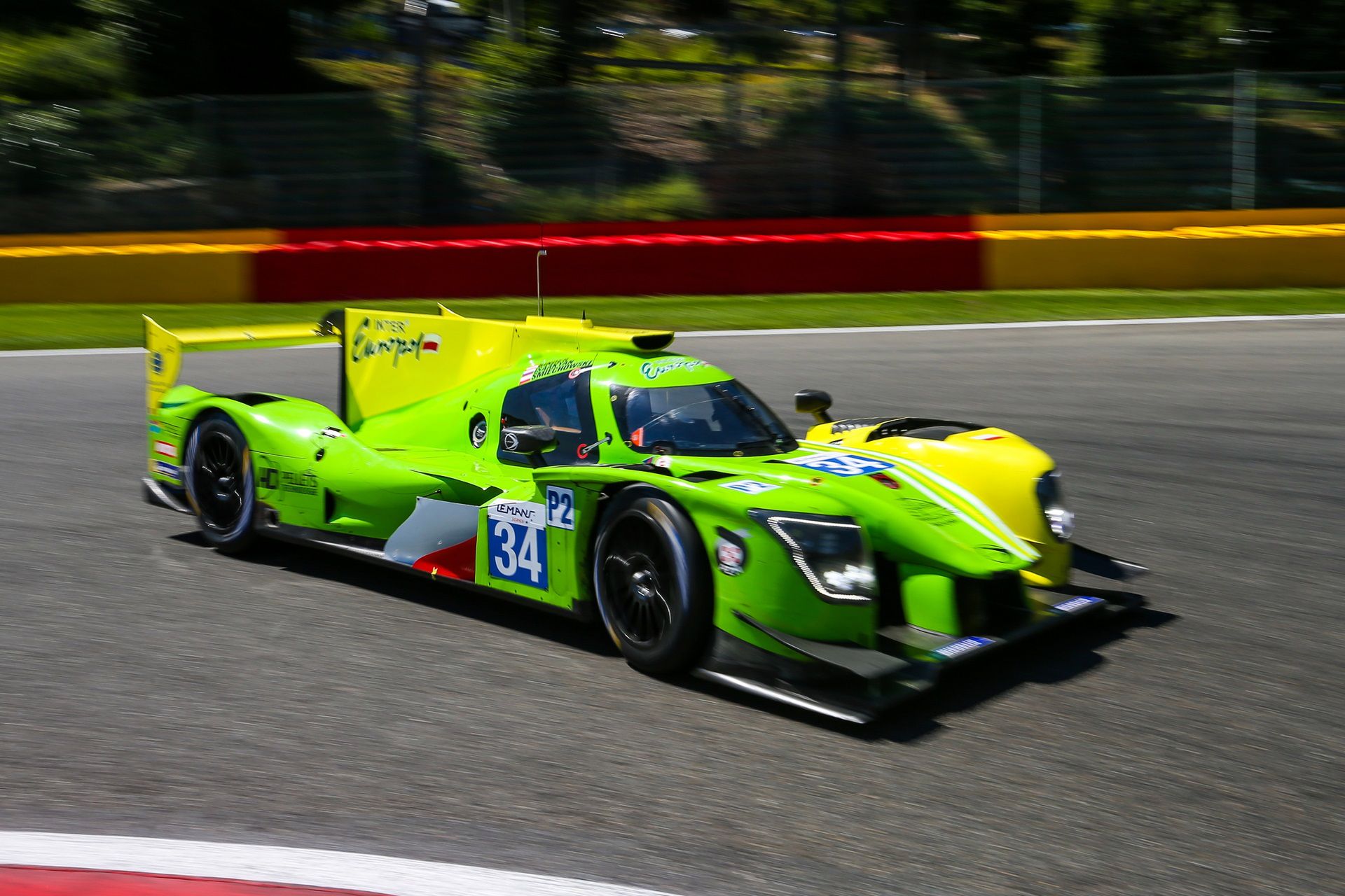 Auto klasy LMP2 polskiego zespołu (fot. Inter Europol Competition)