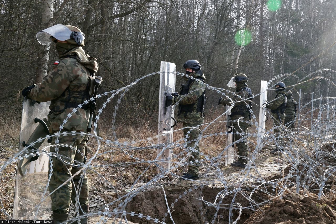 Przebywanie na granicy polsko-białoruskiej. Przedłużono zakaz