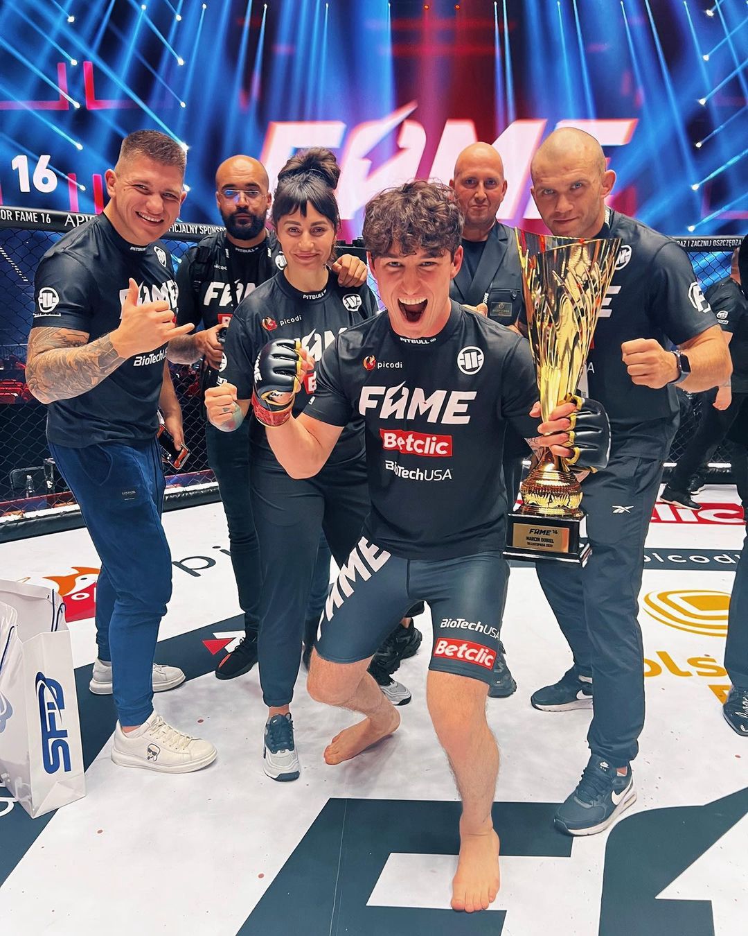 Marcin Dubiel na Fame MMA