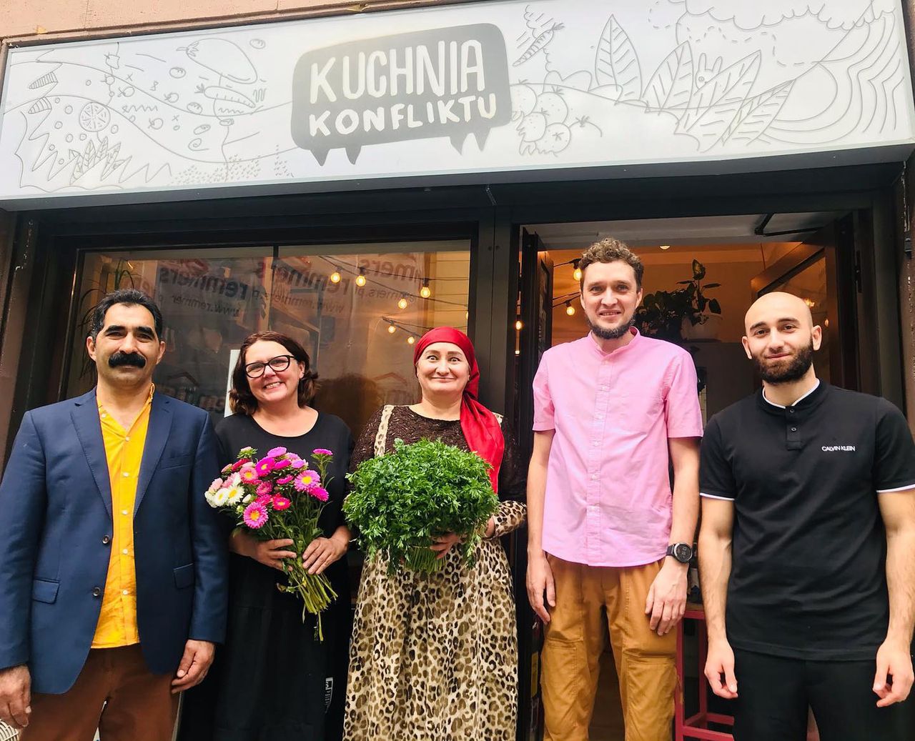 Warszawa. Kuchnia Konfliktu pragnie pokoju. Incydent w wielokulturowym bistro