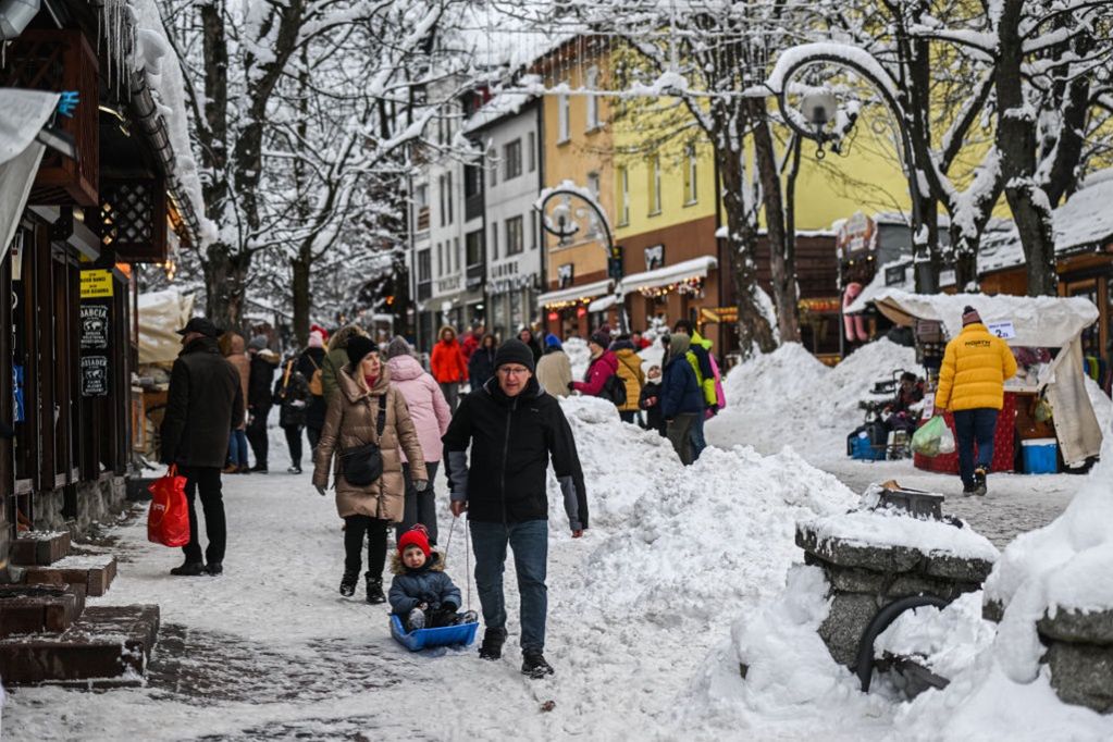 Zima wróciła do Zakopanego w drugiej połowie stycznia 2023 r.