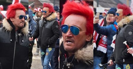 Patriotyczny Wiśniewski pojechał do Zakopanego. Podobają się Wam jego włosy? (ZDJĘCIA)