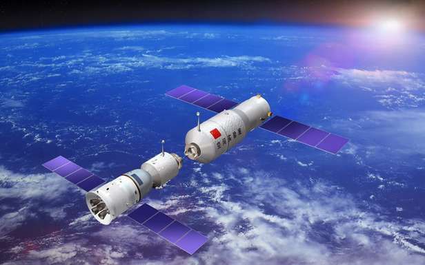 Tiangong-1 i Shenzhou-8 (Fot. Military.WorkerCN.cn)