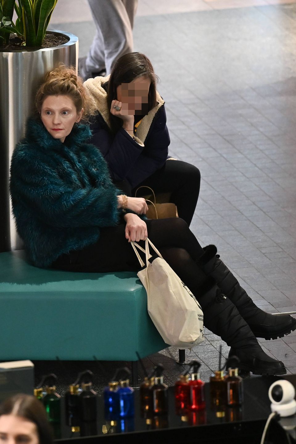 Agata Buzek pofatygowała się do centrum handlowego