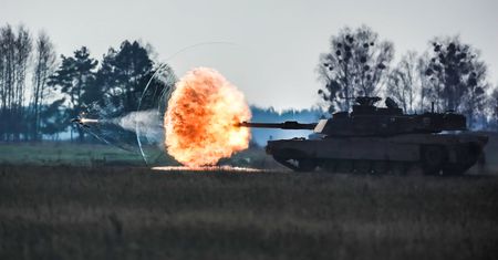 Wojsko pokazało ujęcie z czołgiem. Uchwycili najlepszy moment