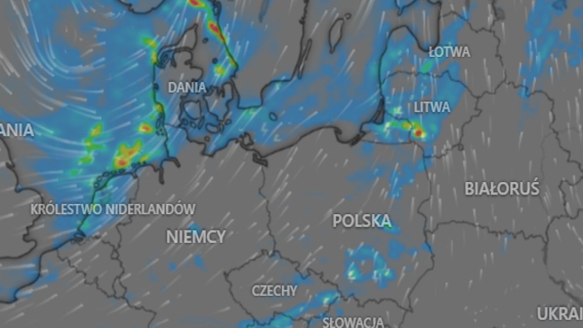 Polska pod wpływem niżu