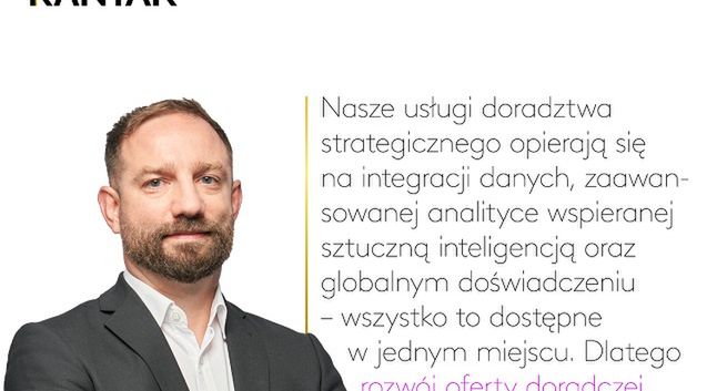 Robert Krosnowski strategic consulting directorem w Kantar Polska