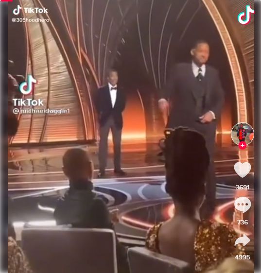Ujawniono nowe nagranie z awantury na Oscarach 