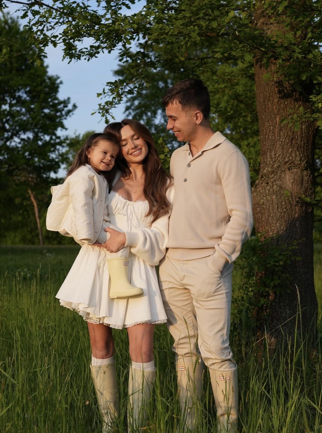 Friz i Wersow z córką