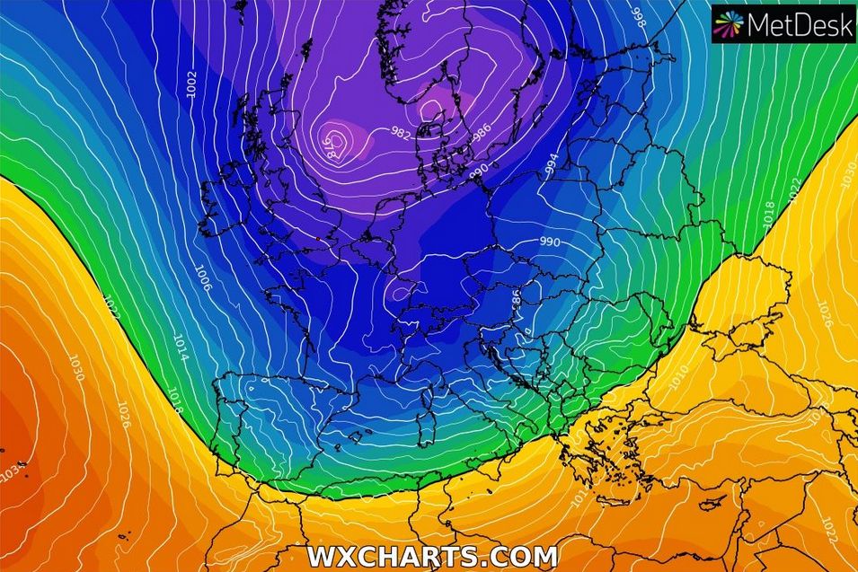 Ogromny spadek ciśnienia. Wróci też mróz i śnieg