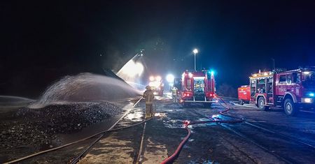 Wielki pożar w Ujściu