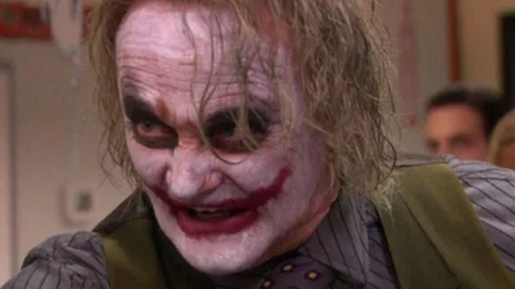 "The Office" najzabawniejszym serialem. Na zdjęciu jeden z bohaterów przebrany za Jokera