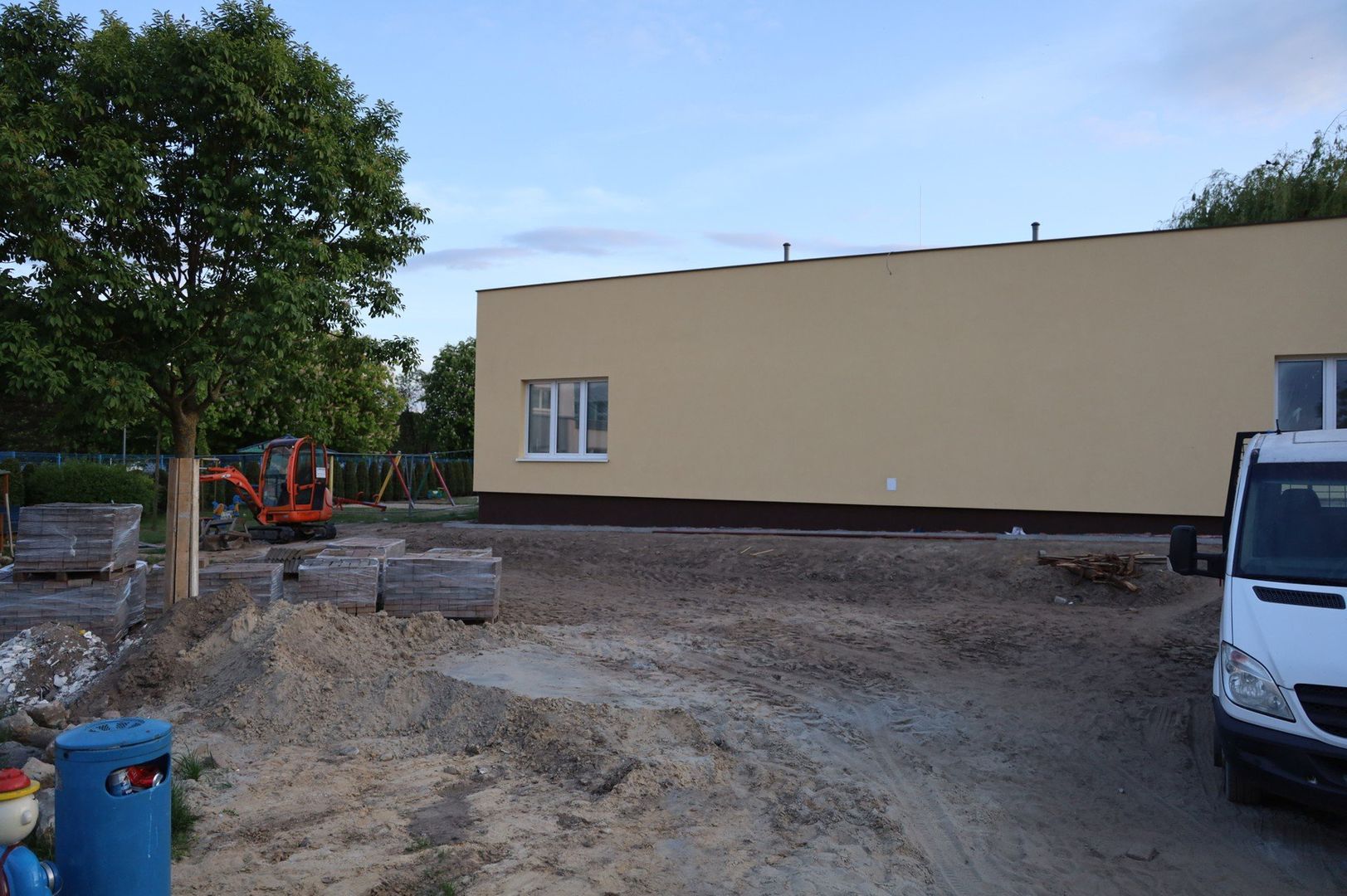 Trwa rozbudowa Przedszkola Gminnego imienia Krasnala Hałabały w Grodzisku