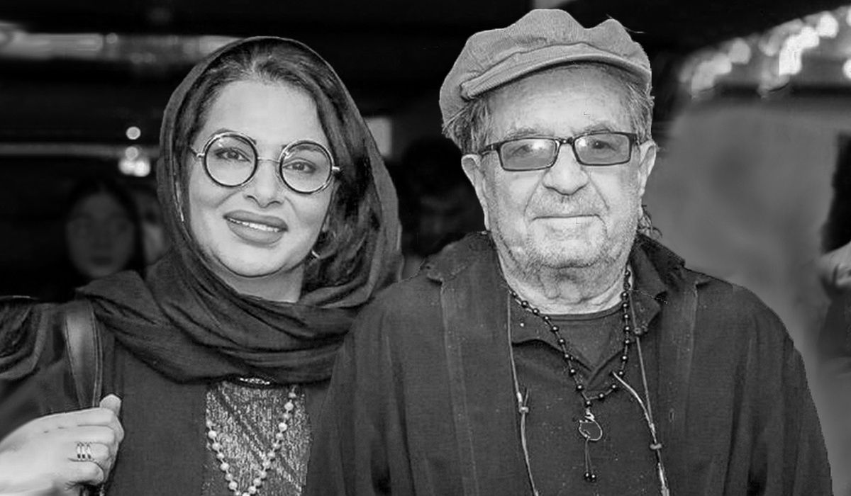 Reżyser Dariush Mehrjui wraz z żoną Vahideh Mohammadifar 
