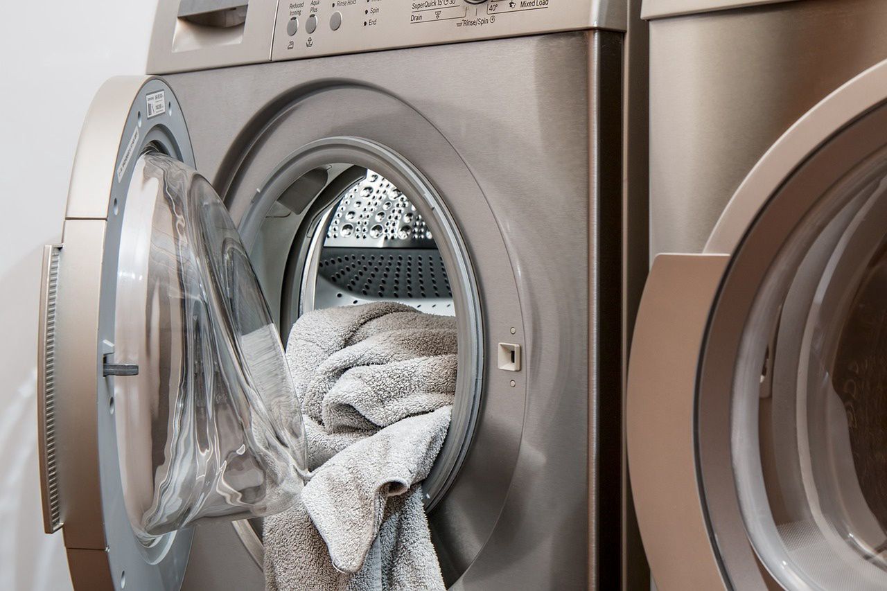 Just put a dry towel in your washing machine.