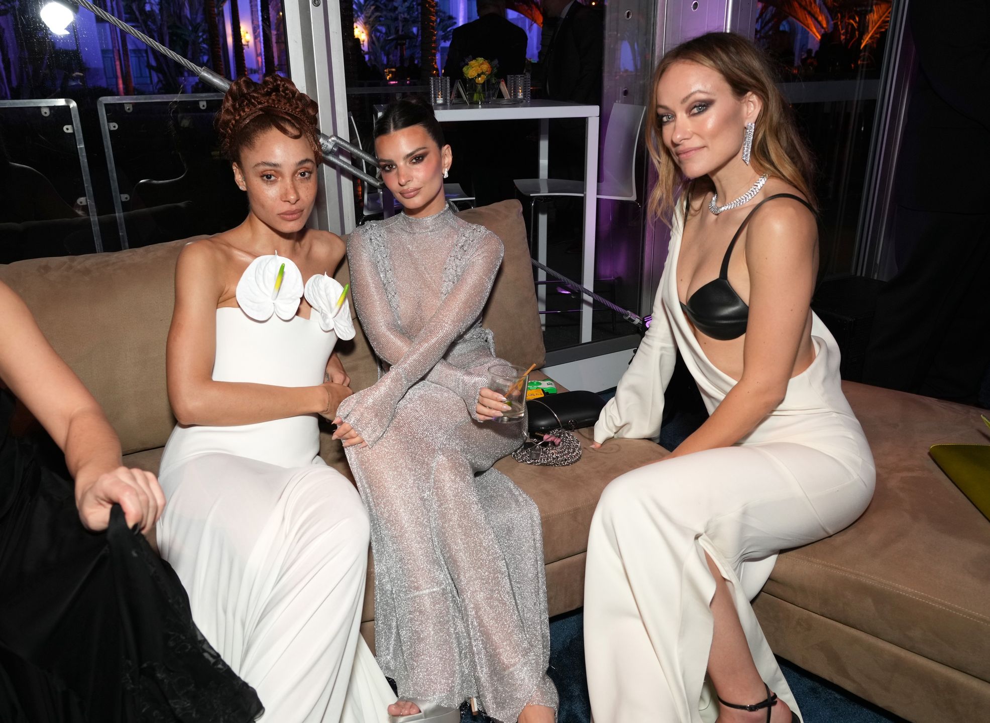 Emily Ratajkowski i Olivia Wilde na oscarowym afterparty