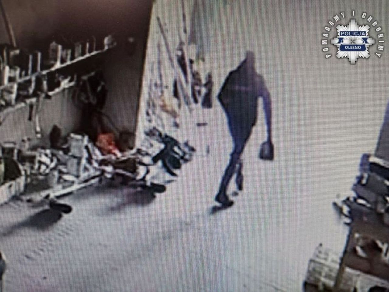 Olesno: Ukradł piłę. Wrócił po łańcuch