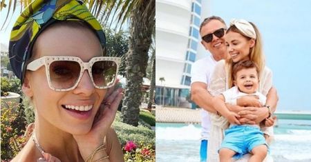 Izabela Janachowska prezentuje rodzinną pocztówkę z Dubaju (ZDJĘCIA)